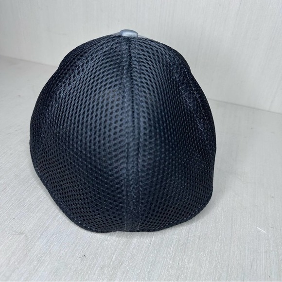 New Era 39Thirty Waste Management Camo Stretch Mesh Back Hat Cap Size M/L New - Picture 3 of 7